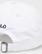 Polo Ralph Lauren Памучна шапка в бяло с апликация