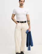 Polo Ralph Lauren Памучна тениска (2 броя) в бяло с изчистен дизайн 710B14689