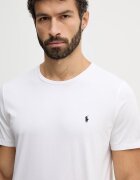 Polo Ralph Lauren Памучна тениска в бяло с изчистен дизайн 714844756