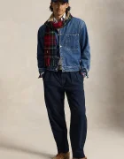 Polo Ralph Lauren панталон чино дамски от памук тъмносин 710B24582