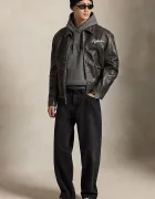 Polo Ralph Lauren панталон мъжки от памук черен със стандартна талия 710P04304