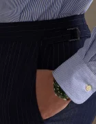 Polo Ralph Lauren Панталон с вълна в тъмносиньо с кройка по тялото 715A12225