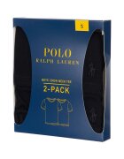 Polo Ralph Lauren Пижама (2 броя) в черно с изчистен дизайн