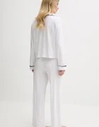 Polo Ralph Lauren пижама от две части дамска с памук бяла 4P0229