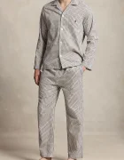 Polo Ralph Lauren пижама от две части мъжка от памук сива 714899627