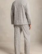 Polo Ralph Lauren пижама от две части мъжка от памук сива 714899627
