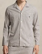 Polo Ralph Lauren пижама от две части мъжка от памук сива 714899627