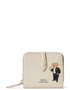 Polo Ralph Lauren портфейл дамски от кожа бежов 427P18490