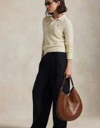 Polo Ralph Lauren пуловер дамски от вълна бял 211972132