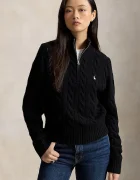 Polo Ralph Lauren пуловер дамски от вълна черен 211972130