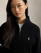 Polo Ralph Lauren пуловер дамски от вълна черен 211972130