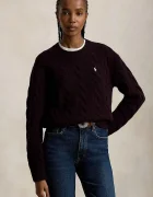 Polo Ralph Lauren пуловер дамски от вълна черен 211A91216