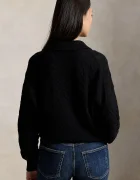 Polo Ralph Lauren пуловер дамски от вълна черен 211B17767