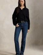 Polo Ralph Lauren пуловер дамски от вълна черен 211B17767