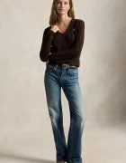 Polo Ralph Lauren пуловер дамски от вълна кафяв 211971866