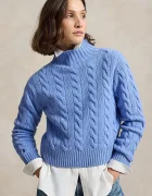 Polo Ralph Lauren пуловер дамски от вълна син 211B17734
