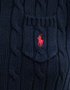 Polo Ralph Lauren пуловер дамски памучен тъмносин 211971873
