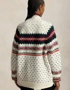 Polo Ralph Lauren пуловер дамски с вълна бежов 211B23912