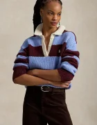 Polo Ralph Lauren пуловер дамски с вълна син 211B17752