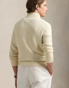 Polo Ralph Lauren пуловер мъжки от памук бежов 710859939