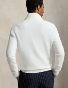 Polo Ralph Lauren пуловер мъжки от памук бял 710B18060
