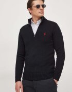 Polo Ralph Lauren пуловер мъжки от памук черен 710859939