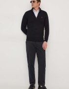 Polo Ralph Lauren пуловер мъжки от памук черен 710859939