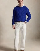 Polo Ralph Lauren пуловер мъжки от памук син 710775885