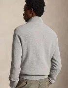 Polo Ralph Lauren пуловер мъжки от памук сив 710B18060