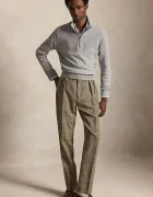 Polo Ralph Lauren пуловер мъжки от памук сив 710B18060