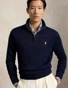 Polo Ralph Lauren пуловер мъжки от памук тъмносин 710859939