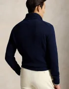 Polo Ralph Lauren пуловер мъжки от памук тъмносин 710859939