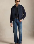 Polo Ralph Lauren пуловер мъжки от памук тъмносин 710B18060