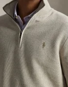 Polo Ralph Lauren пуловер мъжки от памук зелен 710B18060