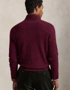 Polo Ralph Lauren пуловер мъжки от вълна бордо 710876756