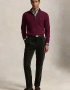 Polo Ralph Lauren пуловер мъжки от вълна бордо 710876756