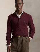 Polo Ralph Lauren пуловер мъжки от вълна бордо 710876766