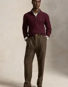 Polo Ralph Lauren пуловер мъжки от вълна бордо 710876766