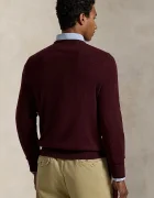 Polo Ralph Lauren пуловер мъжки от вълна бордо 710974148