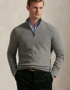 Polo Ralph Lauren пуловер мъжки от вълна сив 710876756