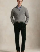 Polo Ralph Lauren пуловер мъжки от вълна сив 710876756