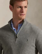 Polo Ralph Lauren пуловер мъжки от вълна сив 710876756