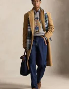 Polo Ralph Lauren пуловер мъжки от вълна сив 710B28590