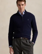 Polo Ralph Lauren пуловер мъжки от вълна тъмносин 710876756