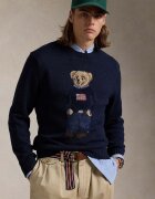 Polo Ralph Lauren Пуловер с лен в тъмносиньо 710946137