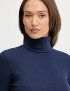 Polo Ralph Lauren Пуловер в тъмносиньо от лека материя с поло 211976982