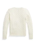 Polo Ralph Lauren пуловер за деца от памук бял 313901316011