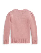Polo Ralph Lauren пуловер за деца от памук розов 312B17822001