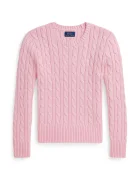 Polo Ralph Lauren пуловер за деца от памук розов 313901316010