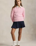 Polo Ralph Lauren пуловер за деца от памук розов 313901316010